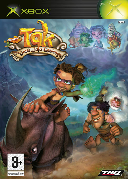 Tak - The Great Juju Challenge — box-2D (EU)