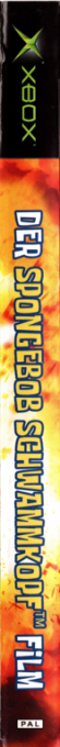 SpongeBob Squarepants Movie, The — box-2D-side (DE)