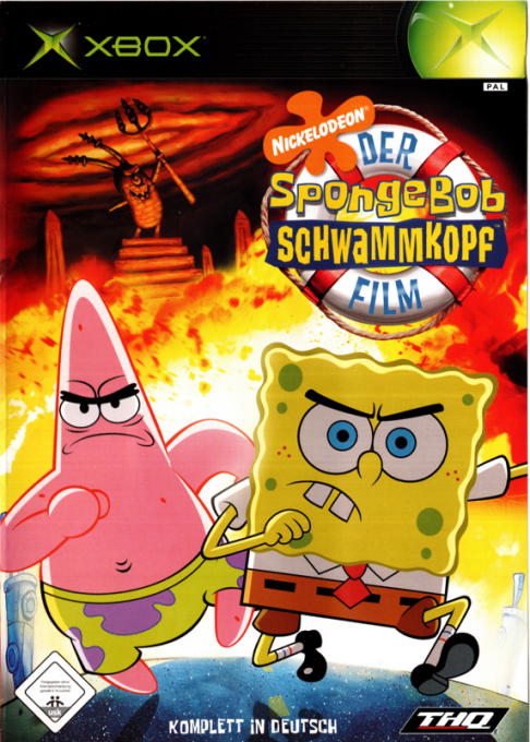 SpongeBob Squarepants Movie, The — box-2D (DE)