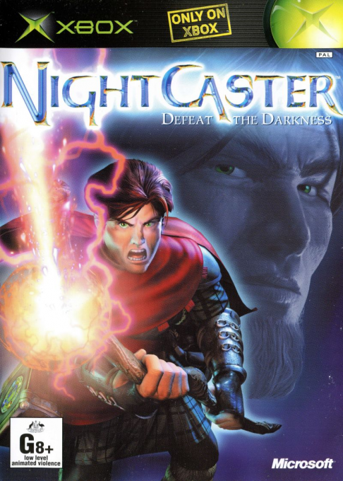 Night Caster - Defeat The Darkness — box-2D (AU)