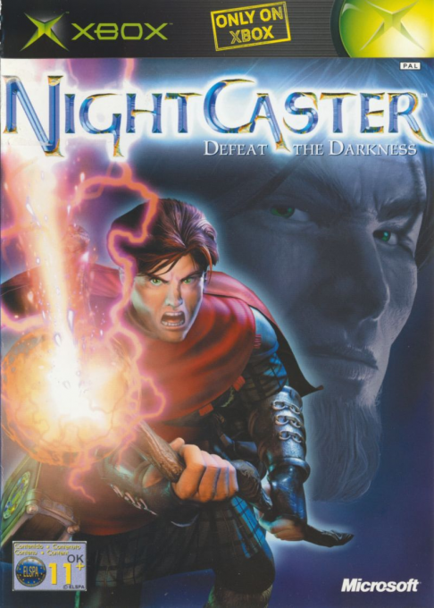 Night Caster - Defeat The Darkness — box-2D (UK)