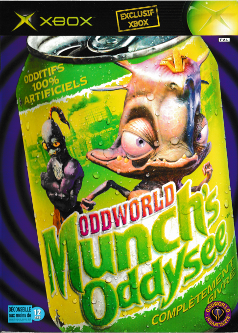 Oddworld - Munch's Oddysee — box-2D (FR)