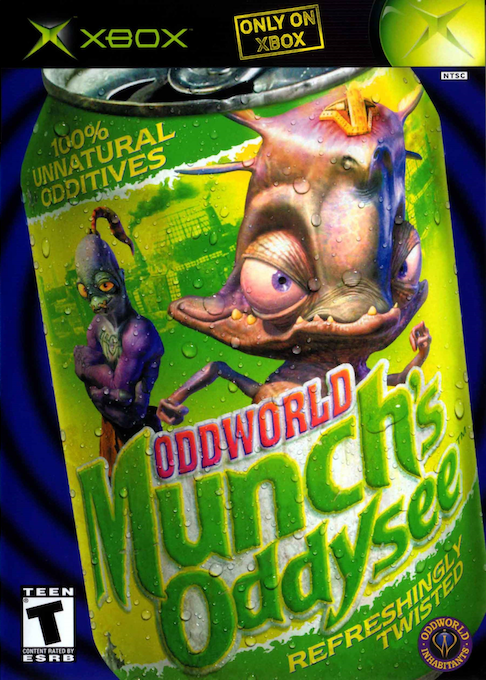 Oddworld - Munch's Oddysee box art