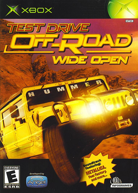 Test Drive Off-road Wide Open box art