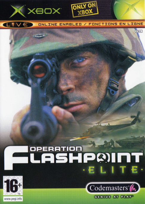 Operation Flashpoint - Elite — box-2D (FR)