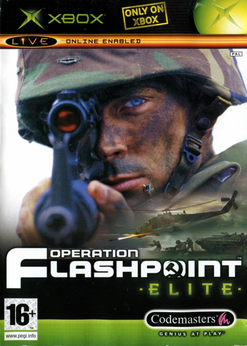 Operation Flashpoint - Elite — box-2D (EU)