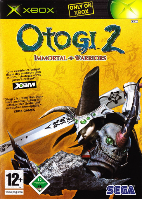 Otogi 2 - Immortal Warriors — box-2D (FR)