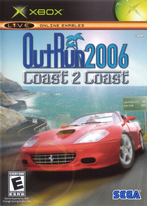 OutRun 2006 - Coast 2 Coast box art