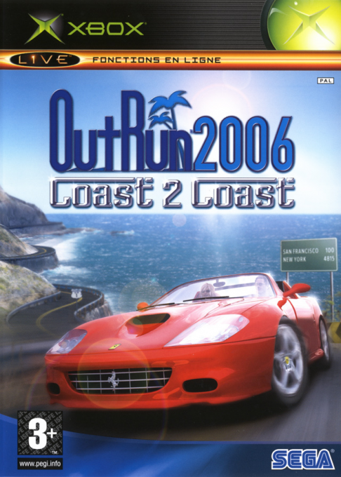 OutRun 2006 - Coast 2 Coast — box-2D (FR)