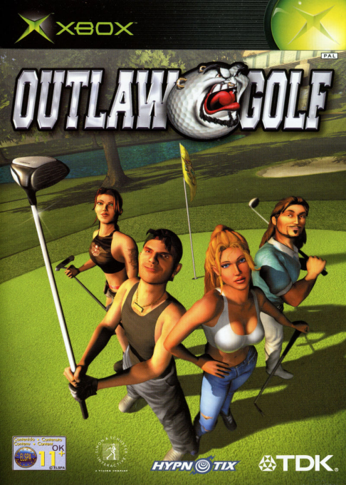 Outlaw Golf — box-2D (UK)