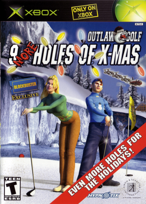 Outlaw Golf - 9 More Holes Of X-mas box art
