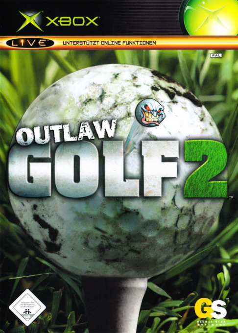 Outlaw Golf 2 — box-2D (DE)