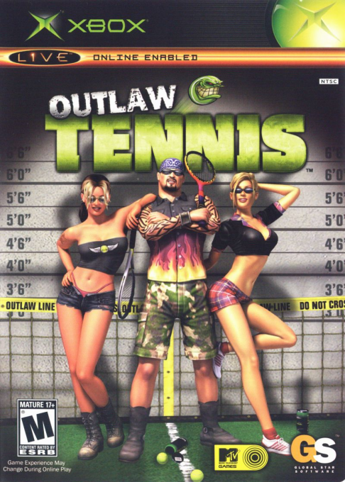 Outlaw Tennis box art