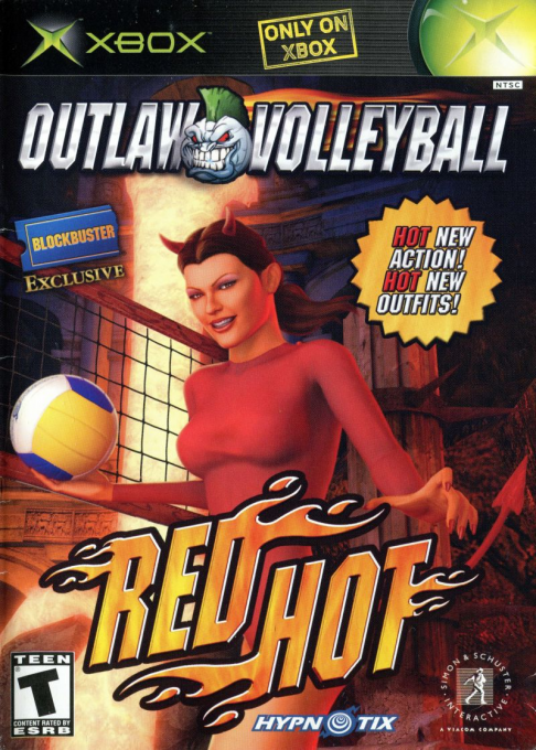 Outlaw Volleyball - Red Hot box art