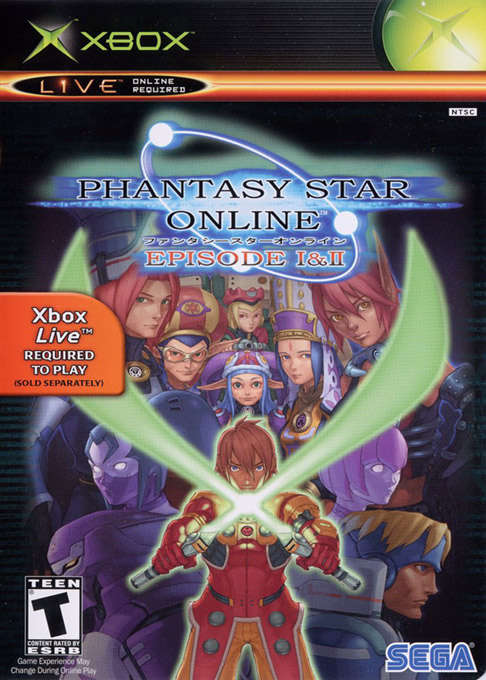 Phantasy Star Online Episode 1 And 2 box art