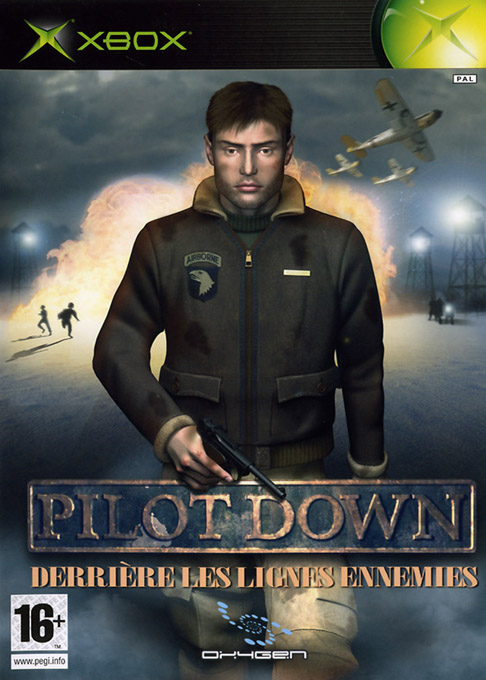 Pilot Down - Derrière Les Lignes Ennemies box art