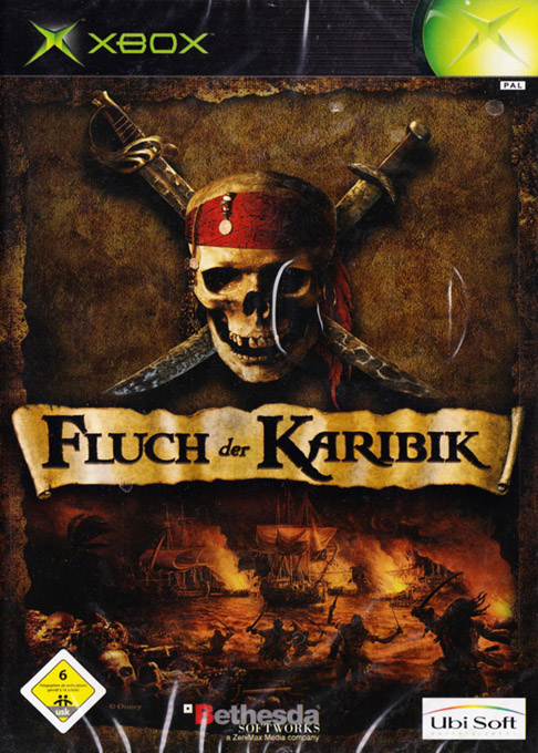 Pirates Des Caraïbes — box-2D (DE)