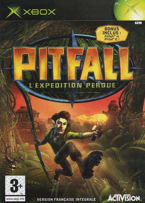 Pitfall - The Lost Expedition — box-2D (FR)