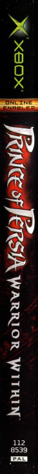 Prince Of Persia - Warrior Within — box-2D-side (AU)