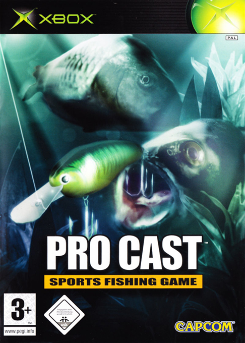 Pro Cast Sports Fishing Game — box-2D (DE)