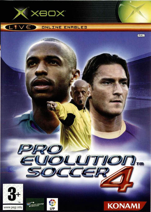 Pro Evolution Soccer 4 — box-2D (SP)