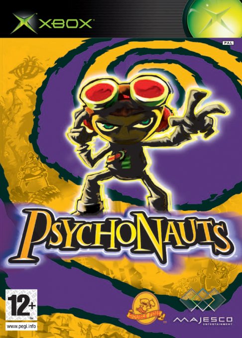 Psychonauts — box-2D (EU)