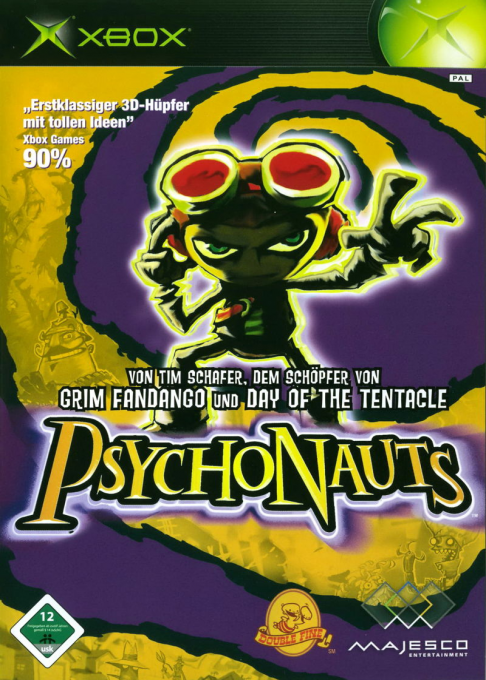 Psychonauts — box-2D (DE)