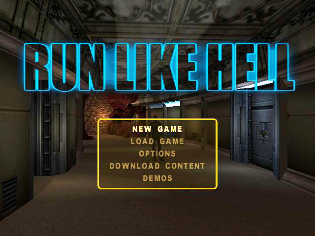 Run Like Hell — sstitle (WOR)