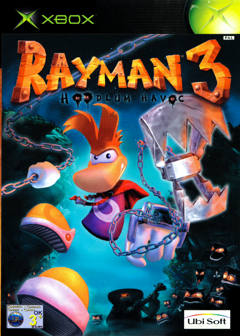 Rayman 3 - Hoodlum Havoc — box-2D (EU)