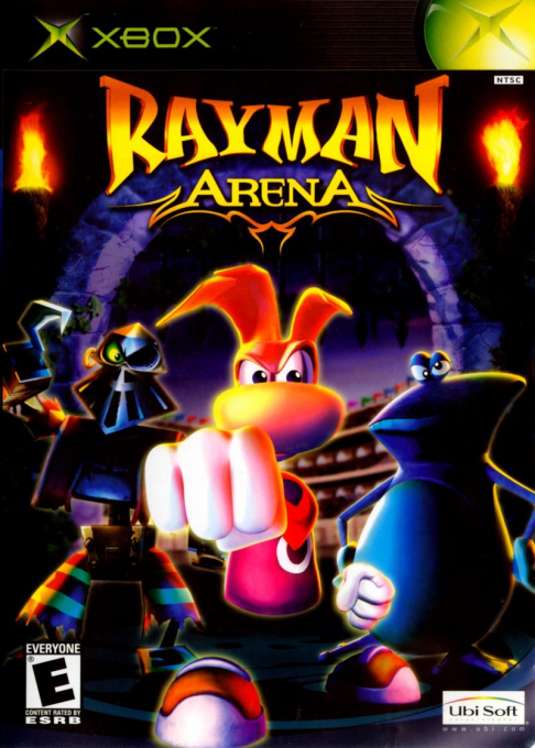 Rayman Arena box art
