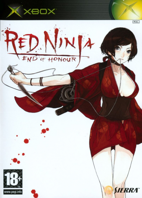 Red Ninja - End Of Honour — box-2D (EU)