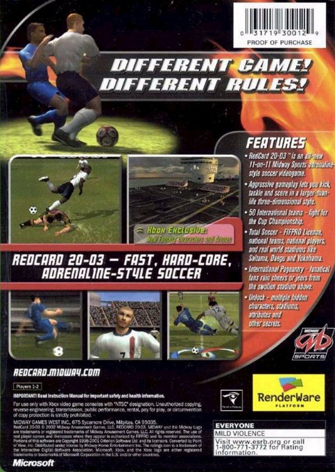 RedCard — box-2D-back (US)