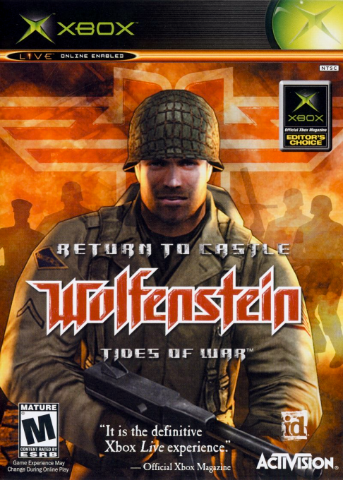Return To Castle Wolfenstein - Tides Of War box art