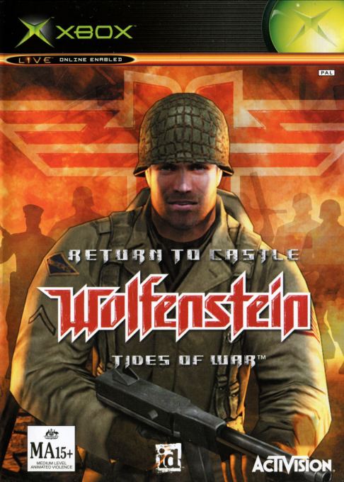 Return To Castle Wolfenstein - Tides Of War — box-2D (AU)