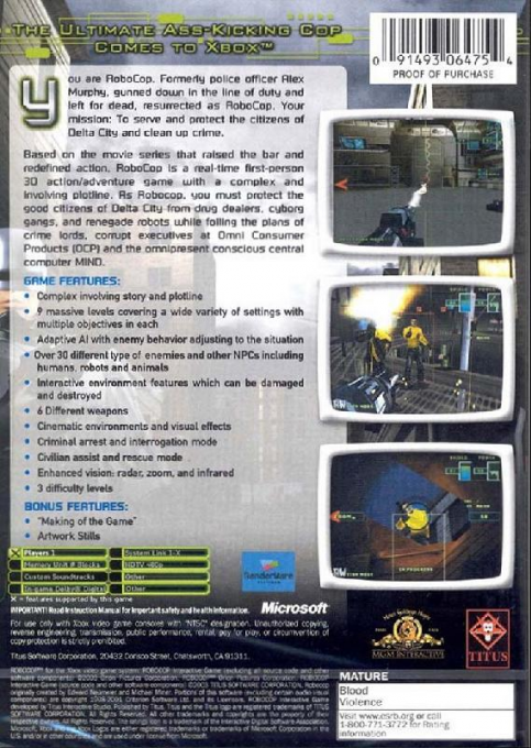 Robocop — box-2D-back (US)