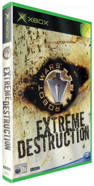 Robot Wars - Extreme Destruction — box-3D (UK)