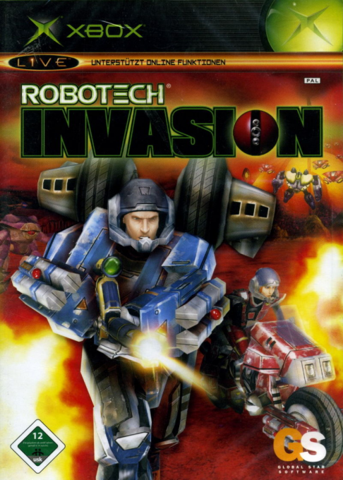 Robotech - Invasion — box-2D (DE)
