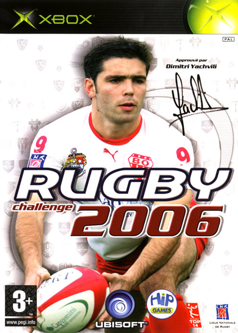 Rugby Challenge 2006 box art
