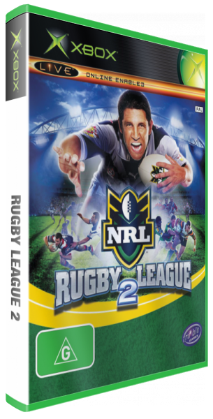 Rugby League 2 — box-3D (AU)