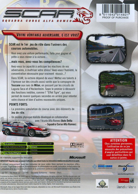 S.C.A.R. - Squadra Corse Alfa Romeo — box-2D-back (FR)