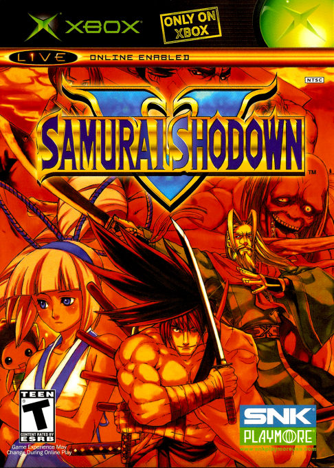 Samurai Shodown 5 box art