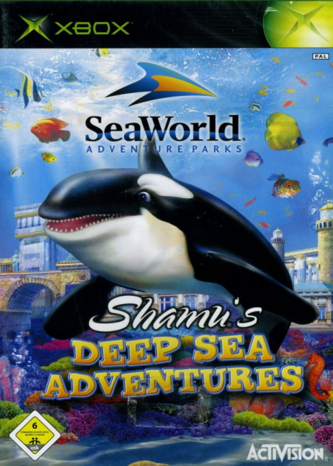 Shamu's Deep Sea Adventures — box-2D (DE)