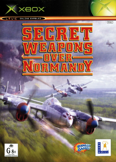 Secret Weapons Over Normandy — box-2D (AU)