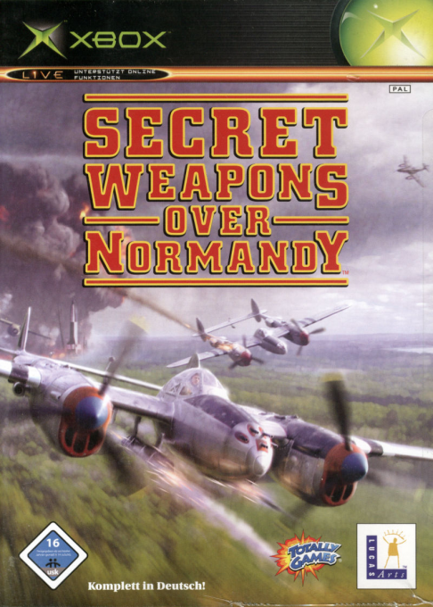 Secret Weapons Over Normandy — box-2D (DE)