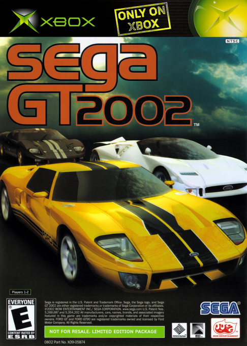 Sega Gt 2002 And Jsrf - Jet Set Radio Future box art