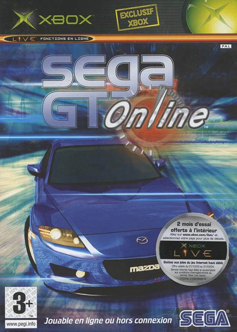 Sega Gt Online — box-2D (FR)