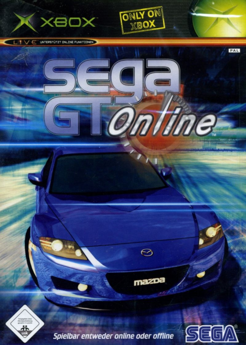 Sega Gt Online — box-2D (DE)