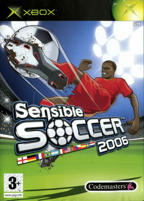 Sensible Soccer 2006 — box-2D (UK)