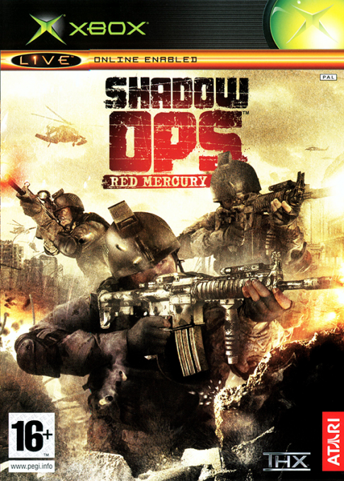 Shadow Ops - Red Mercury — box-2D (EU)