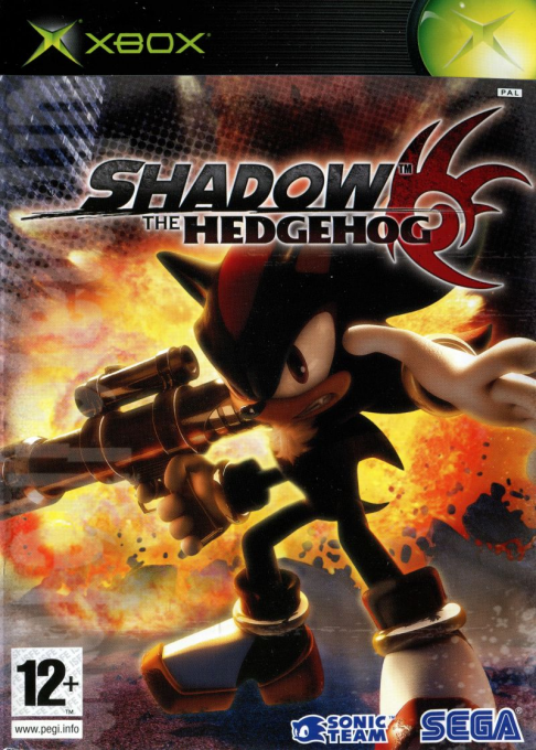 Shadow The Hedgehog — box-2D (UK)